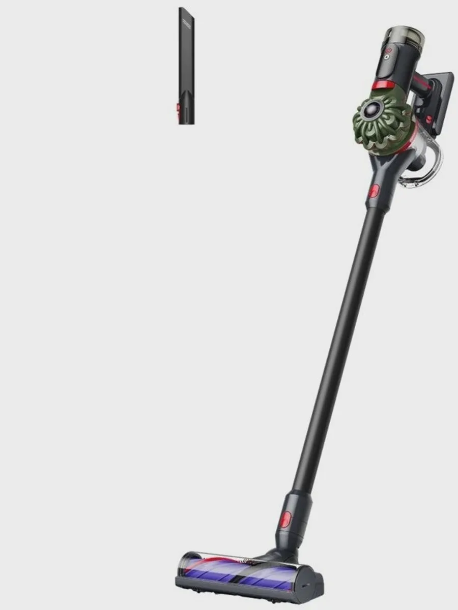 Вертикальный пылесос  Dyson V8 Cyclone  черный/зеленый, красный, фиолетовый — фото 3 из 9