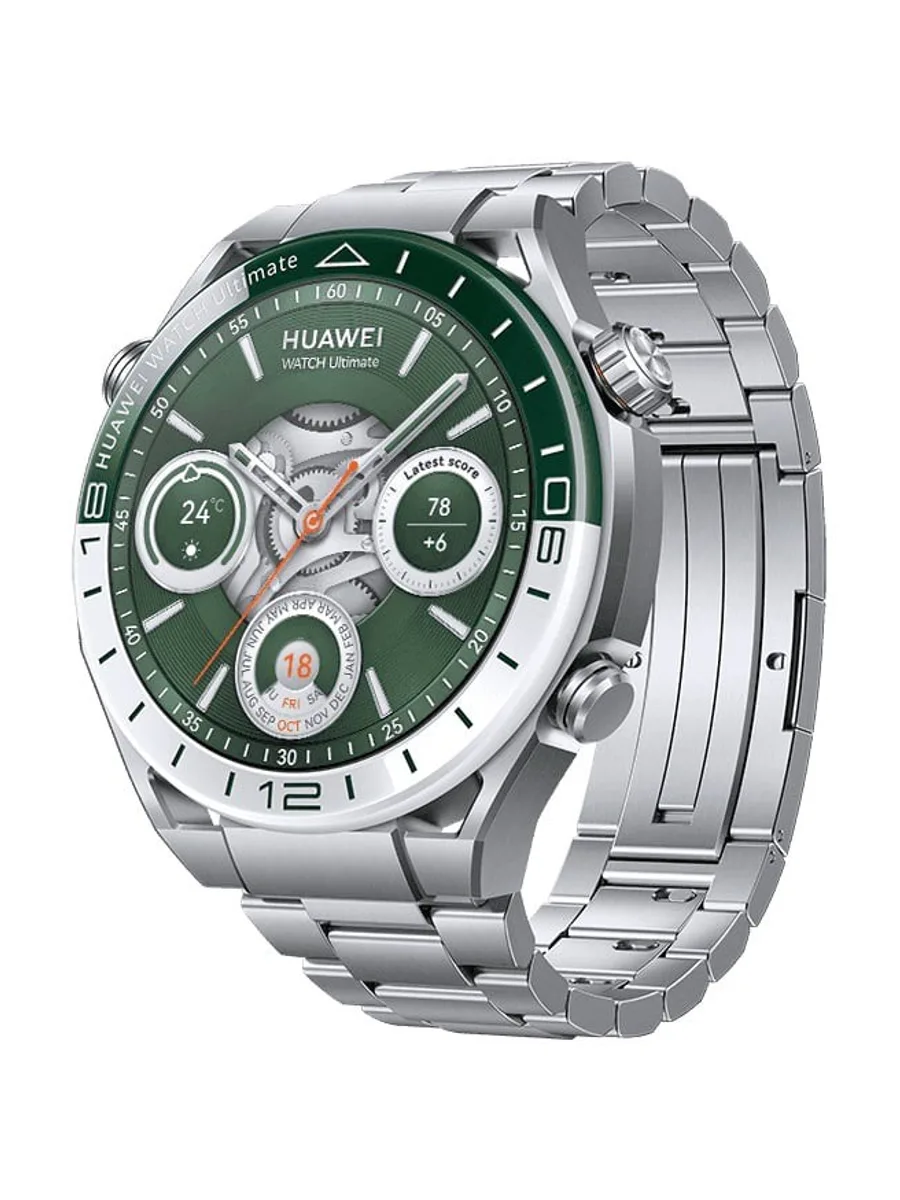 Смарт-часы HUAWEI WATCH ULTIMATE 49MM GREEN (3 ремешка) — фото 2 из 3