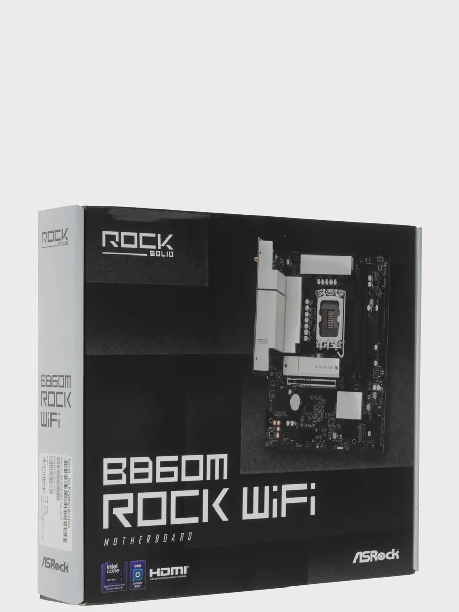 Материнская плата ASRock B860M Rock WiFi, LGA 1851, Micro-ATX — фото 10 из 11