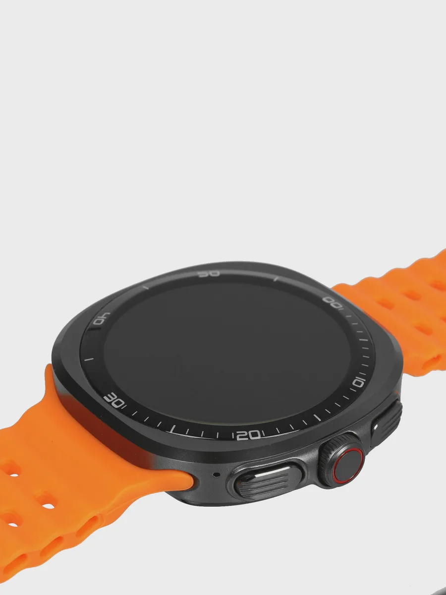 Смарт-часы Tecno Watch Neo, оранжевый ремешок — фото 8 из 11