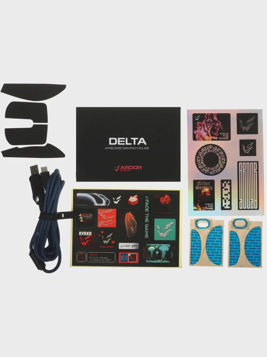Мышь беспроводная/проводная ARDOR GAMING Delta — фото 8 из 11