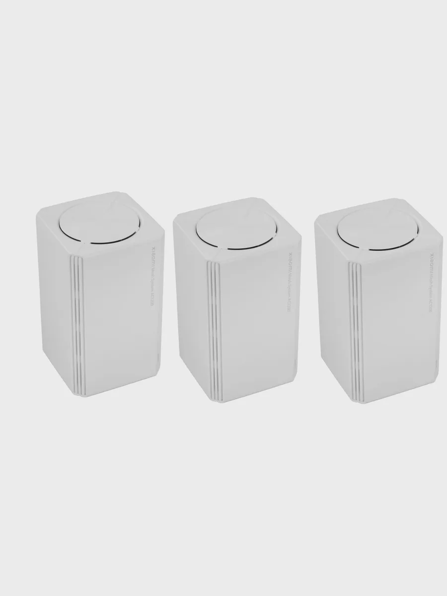 MESH-комплект Xiaomi Mesh System AC1200 (3-pack) 1х100 Мбит/с, 1000 Мбит/с, 10 Мбит/с — фото 2 из 11