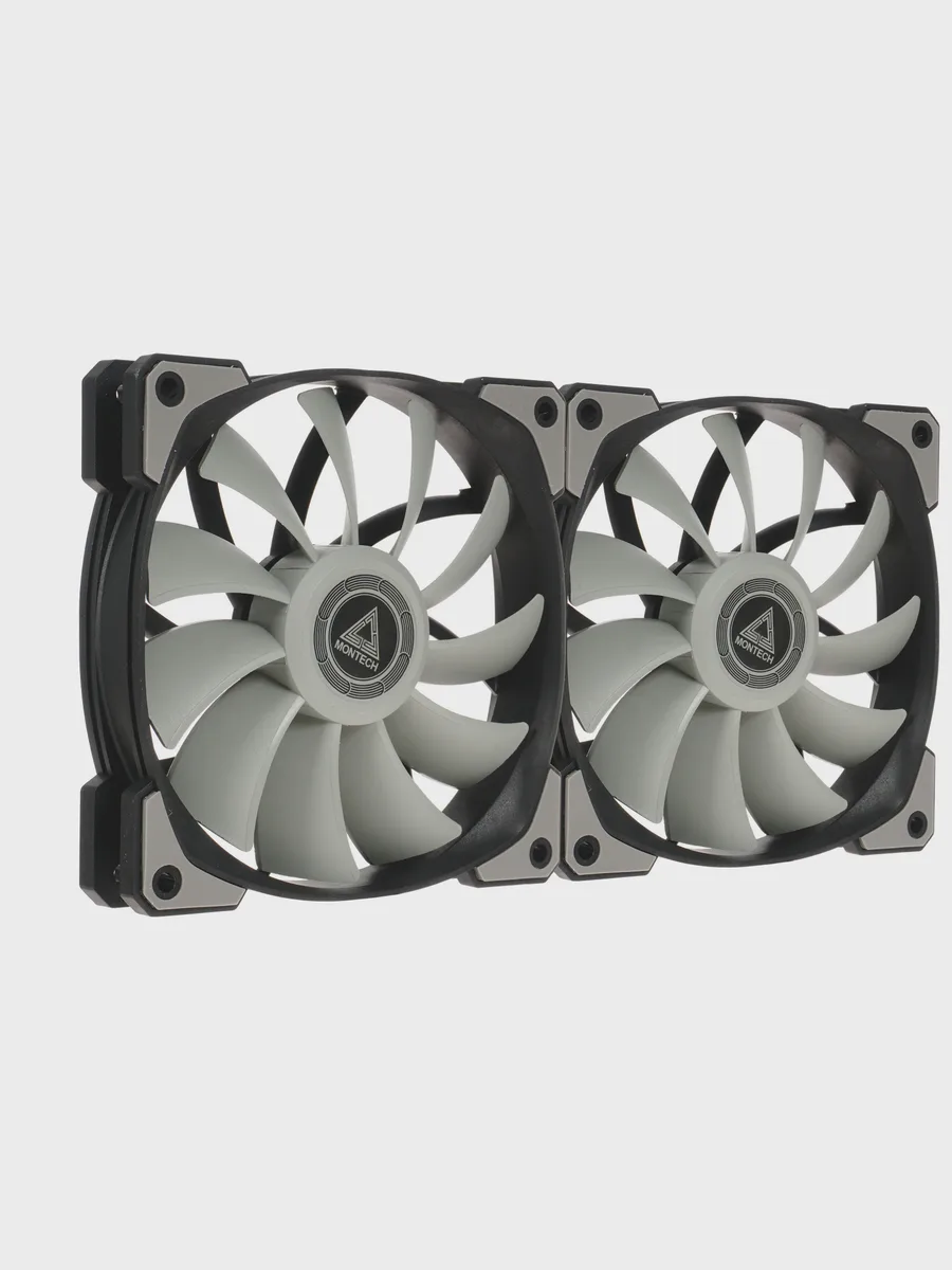 Комплект вентиляторов Montech AIR FAN P120, 120 x 120 мм — фото 2 из 10