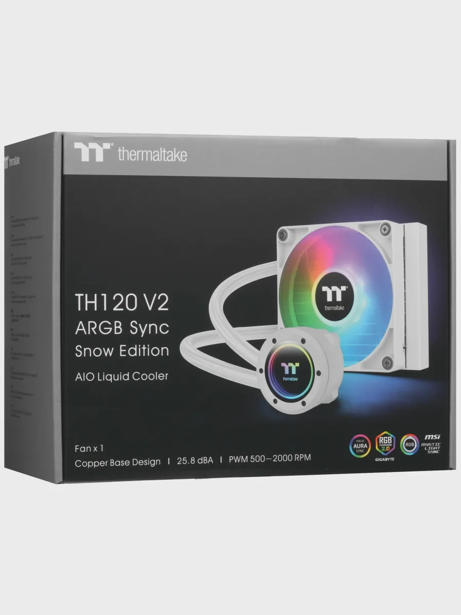 Система охлаждения Thermaltake TH120 V2 ARGB Sync AM2, AM2+, AM3, AM3+ — фото 11 из 11
