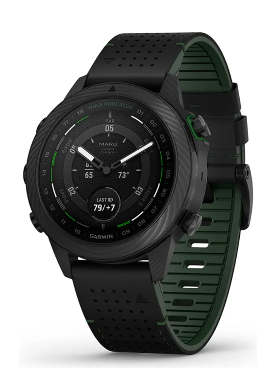 Часы Garmin MARQ gen 2 adventurer Golfer carbon Edtition — фото 2 из 2