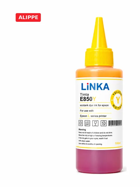 Фото товара Краска для принтера Желтый/Yellow 100мл LINKA