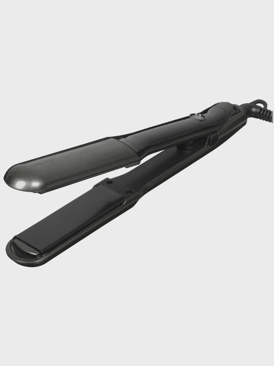 Выпрямитель для волос DEXP HST-01TL серый, черный — фото 2 из 10