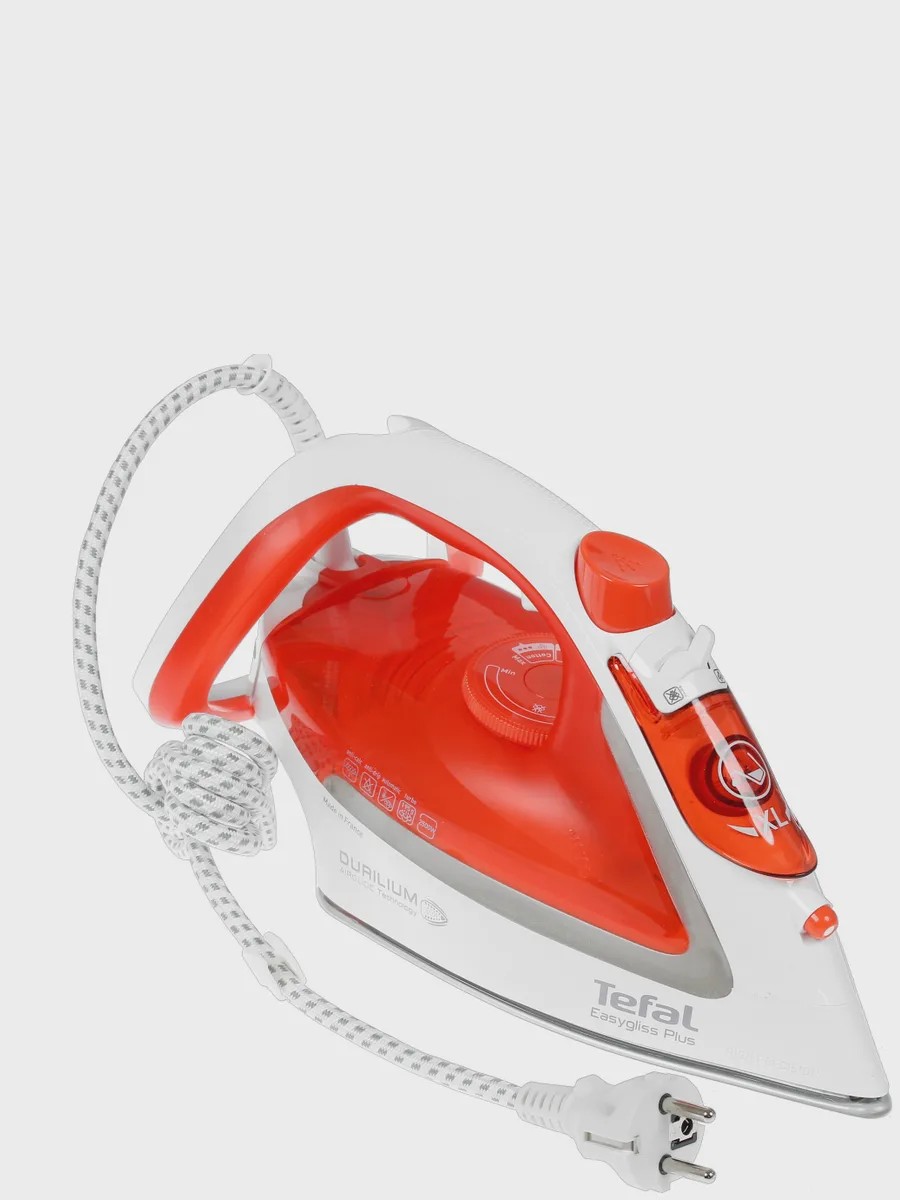 Утюг Tefal Easygliss 2 FV5720E0 оранжевый — фото 7 из 11