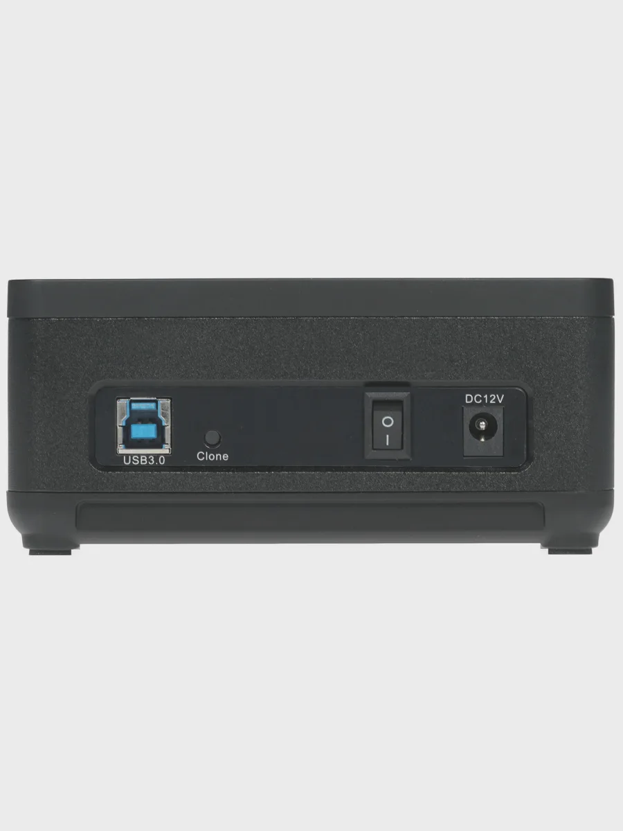 Док-станция для накопителей AgeStar 3UBT8, 2 слота SATA, USB 3.2 Gen 1 — фото 4 из 6