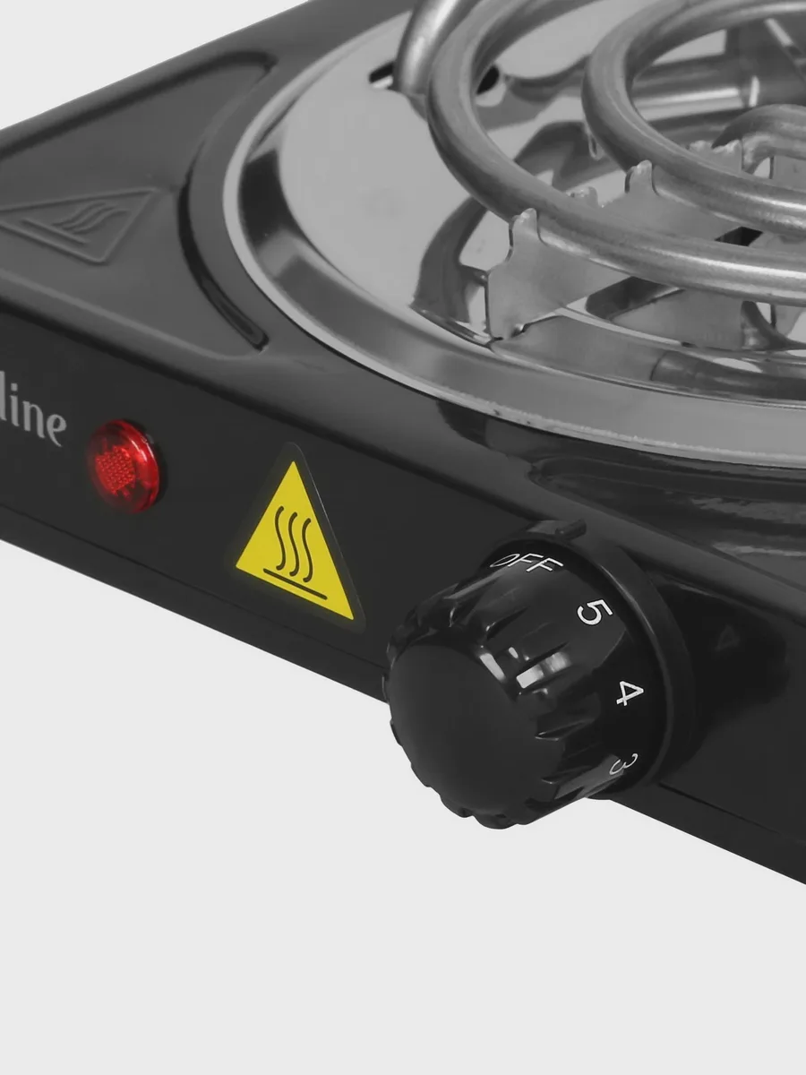 Плита компактная электрическая Aceline CS-010b черный — фото 4 из 9