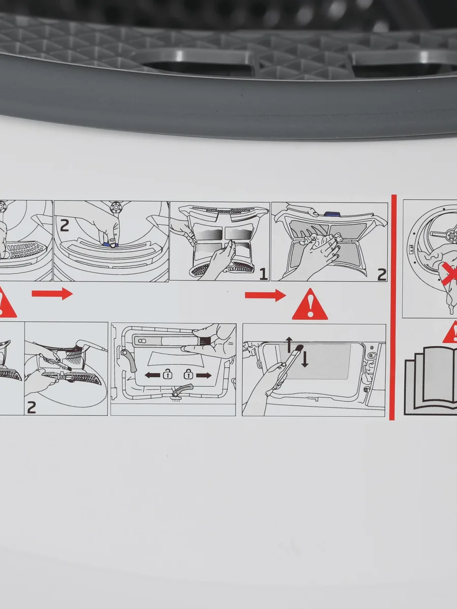 Сушильная машина Hotpoint TDSH 85V W белый — фото 10 из 11
