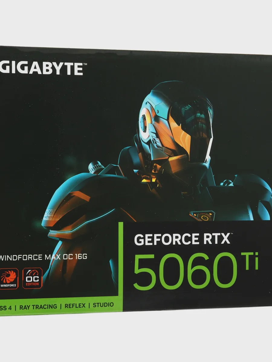 Видеокарта GIGABYTE GeForce RTX 5060 Ti WINDFORCE MAX OC 16 ГБ GDDR7 2587 МГц — фото 11 из 11