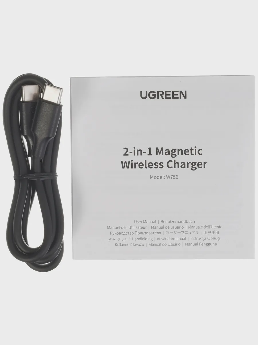 Беспроводное зарядное устройство Ugreen W756 — фото 8 из 11
