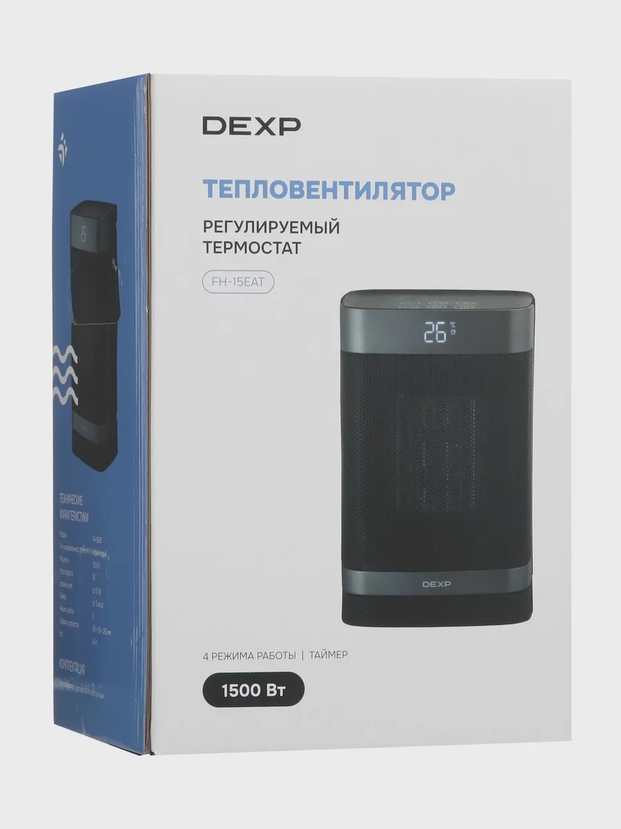 Тепловентилятор DEXP FH-15EAT — фото 11 из 11