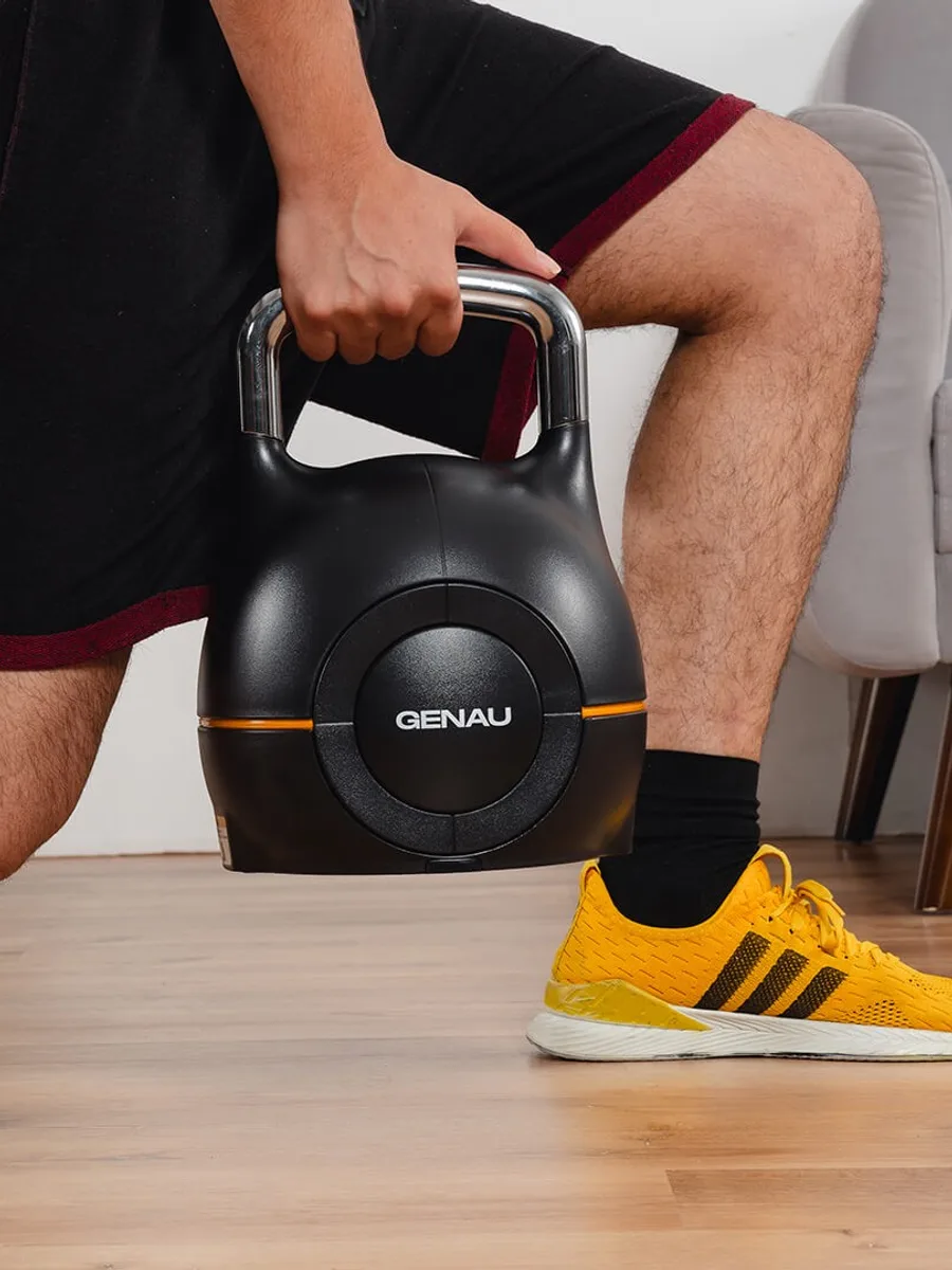 Гиря регулируемая 20 кг Genau Best Kettlebell — фото 7 из 9