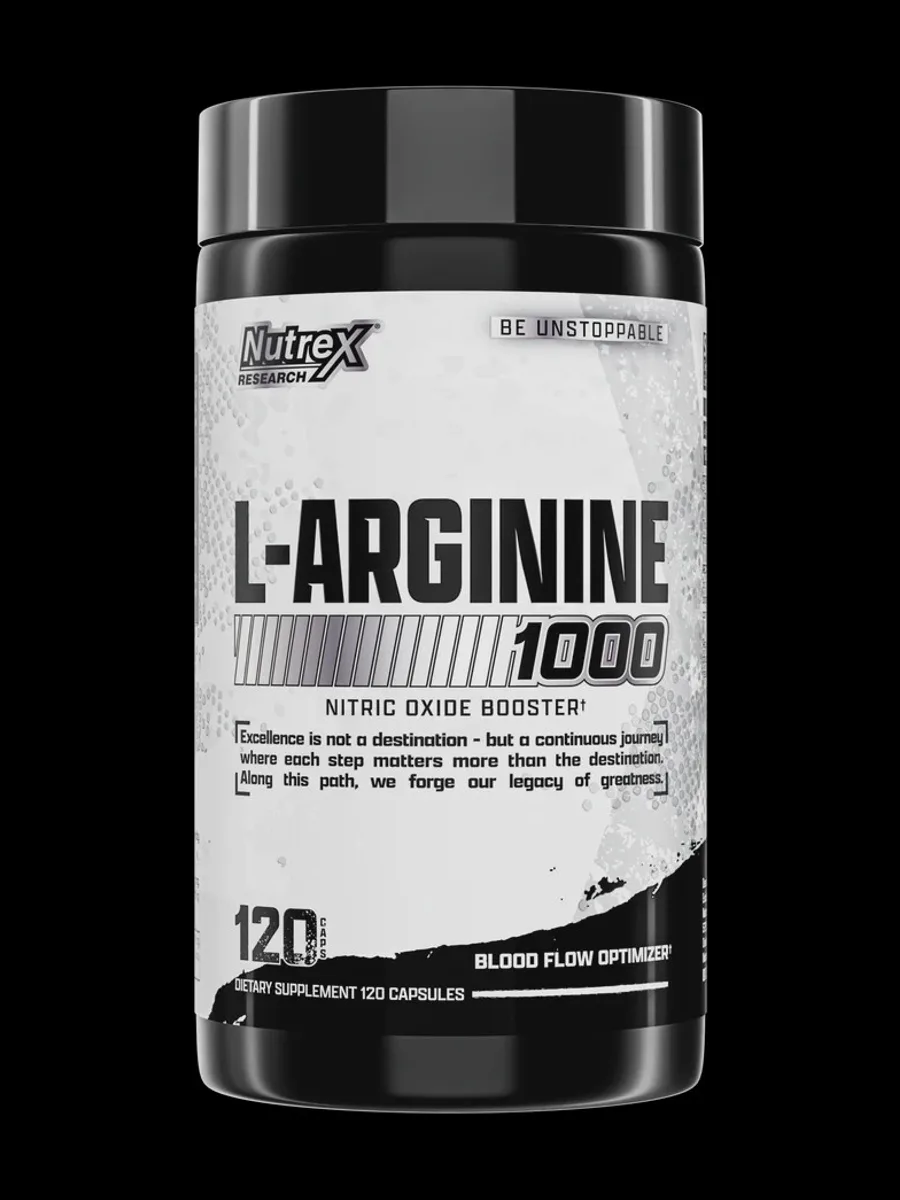 L-аргинин Nutrex 120 капсул — фото 2 из 3