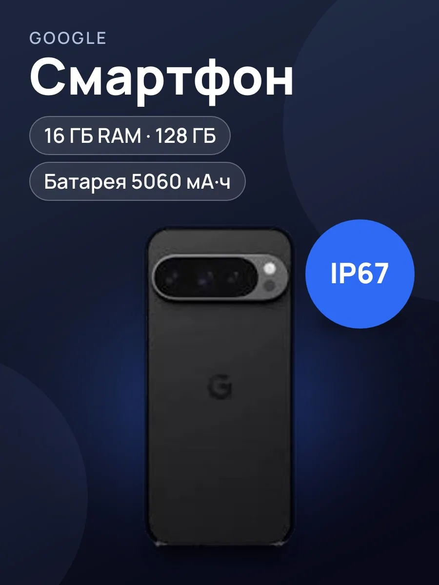 Смартфон Google Pixel 9 Pro XL — фото 1 из 3