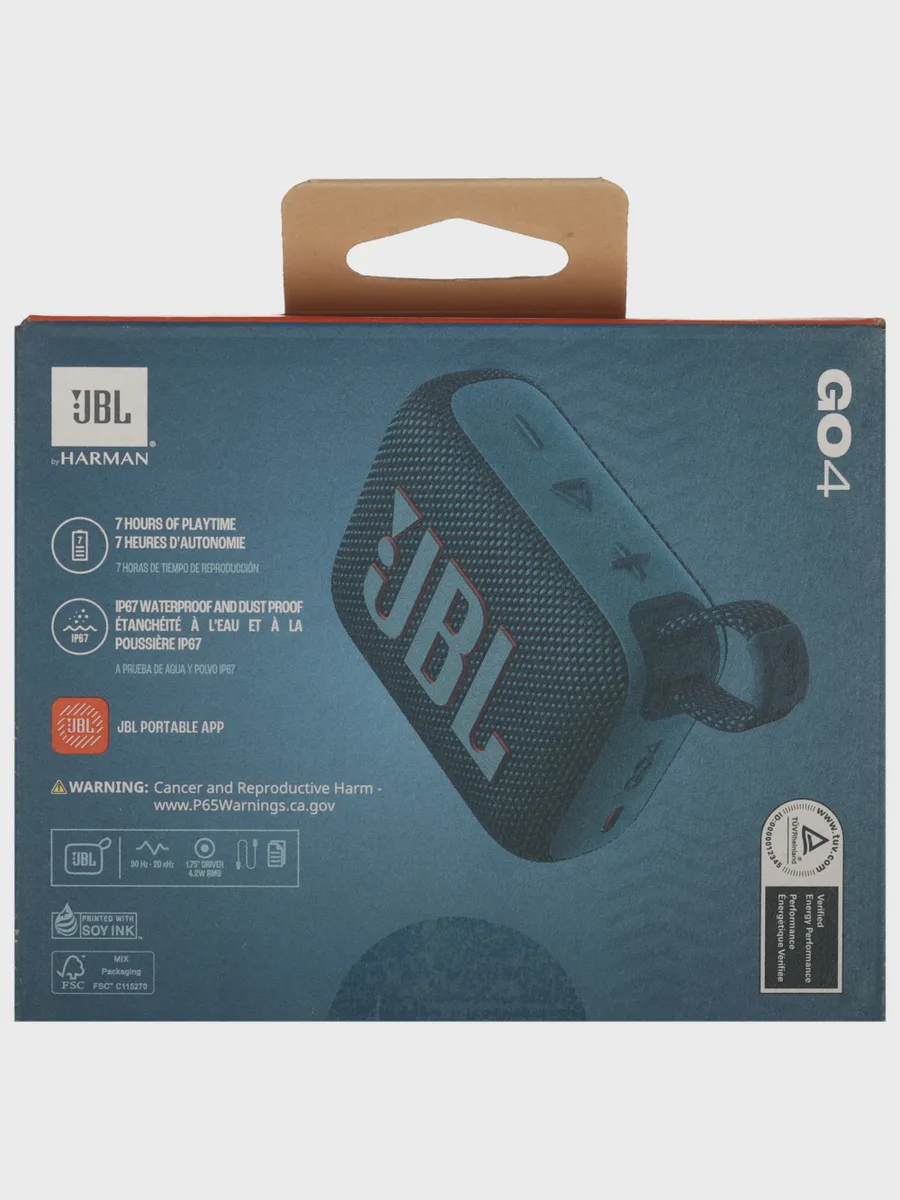 Портативная колонка JBL GO 4 — фото 10 из 13