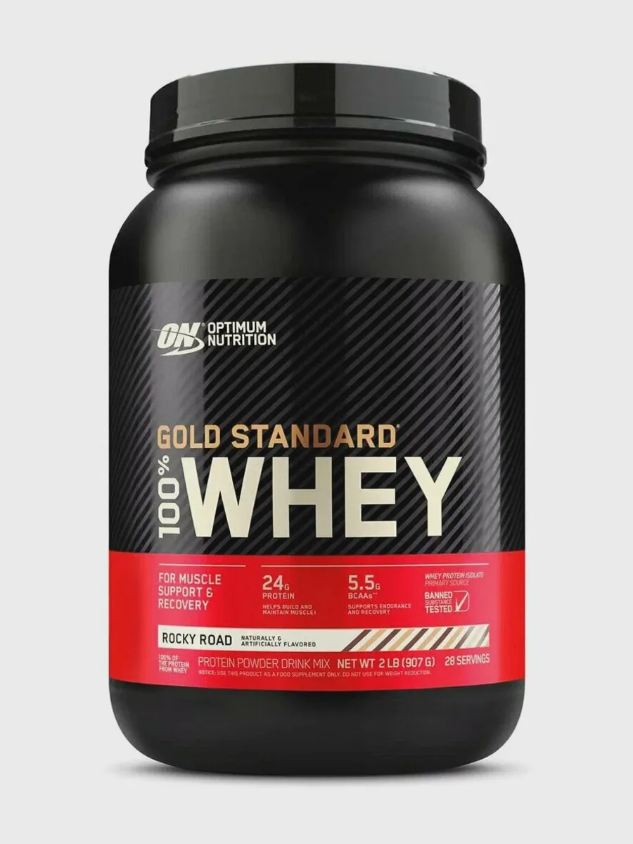 Протеин Whey Gold Standard Optimum Nutrition 1кг( вкусы: фруктовые хлопья и синабон) — фото 1 из 2