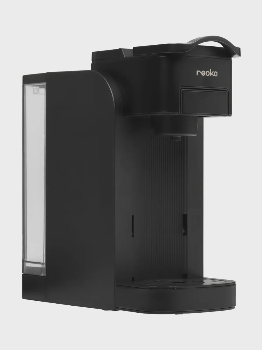 Кофемашина капсульная Reoka RKCM-14PW черный — фото 2 из 11