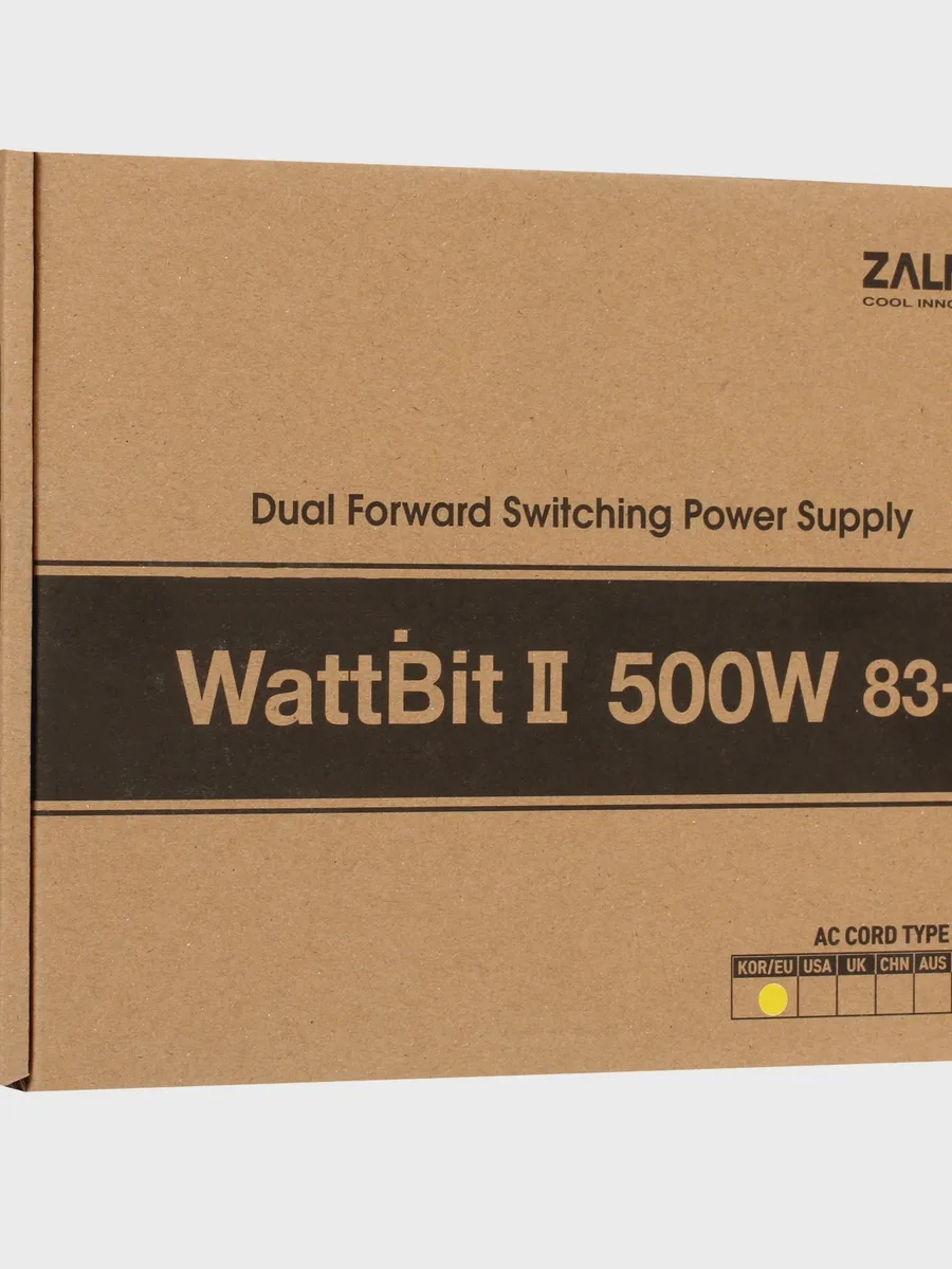 Блок питания ZALMAN Wattbit II 500W 500 Вт — фото 9 из 9