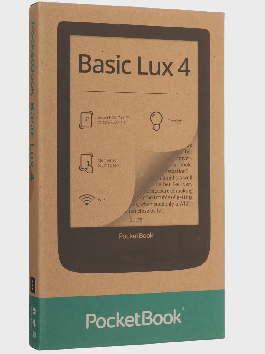 Электронная книга PocketBook 618 Basic Lux 4 черный — фото 9 из 9