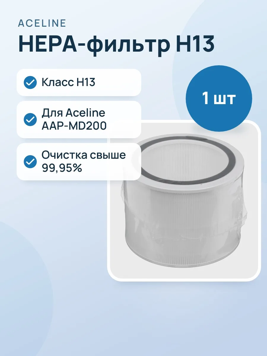 HEPA фильтр Aceline H13AAP - MD200 — фото 1 из 4