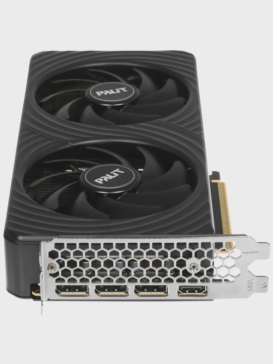Видеокарта Palit GeForce RTX 5060 Dual 8 ГБ GDDR7 2497 МГц — фото 4 из 11