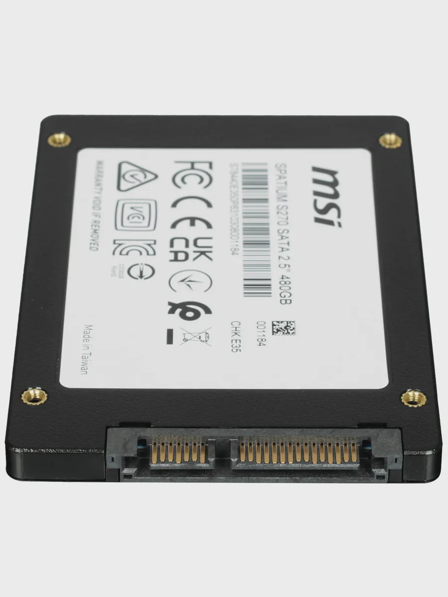 480 ГБ 2.5" SATA накопитель MSI SPATIUM S270  [S78-440E350-P83] — фото 4 из 6