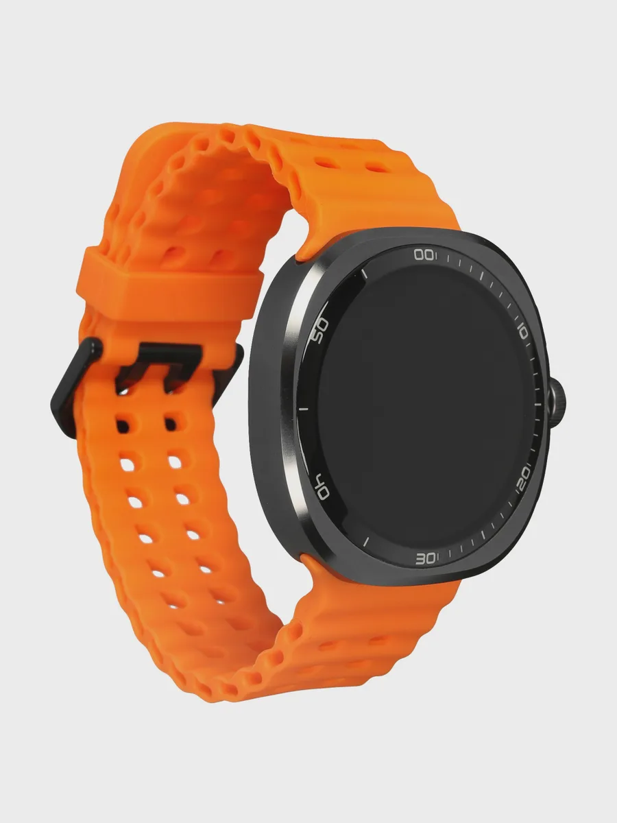 Смарт-часы Tecno Watch Neo, оранжевый ремешок — фото 11 из 11