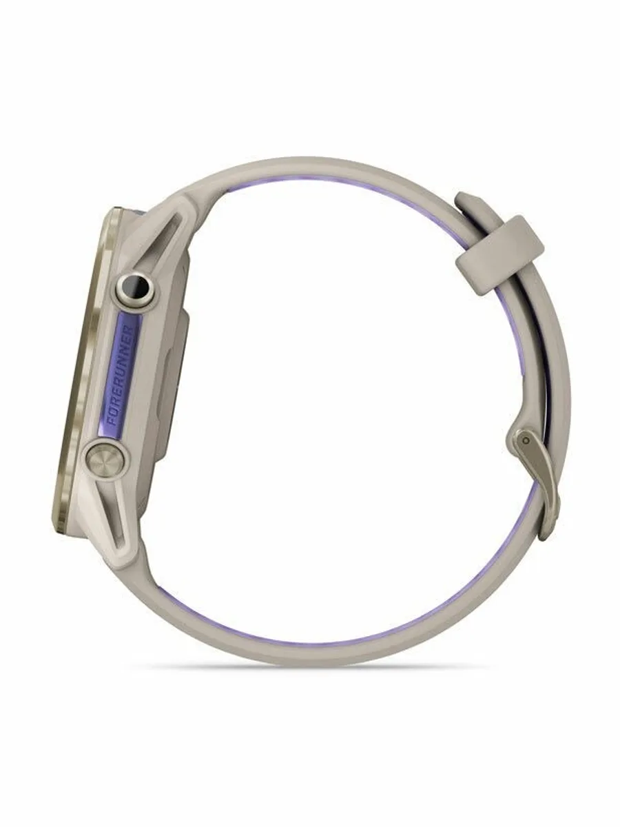 Garmin Forerunner 970 Soft Gold Titanium French Gray/Translucent Indigo — фото 2 из 3