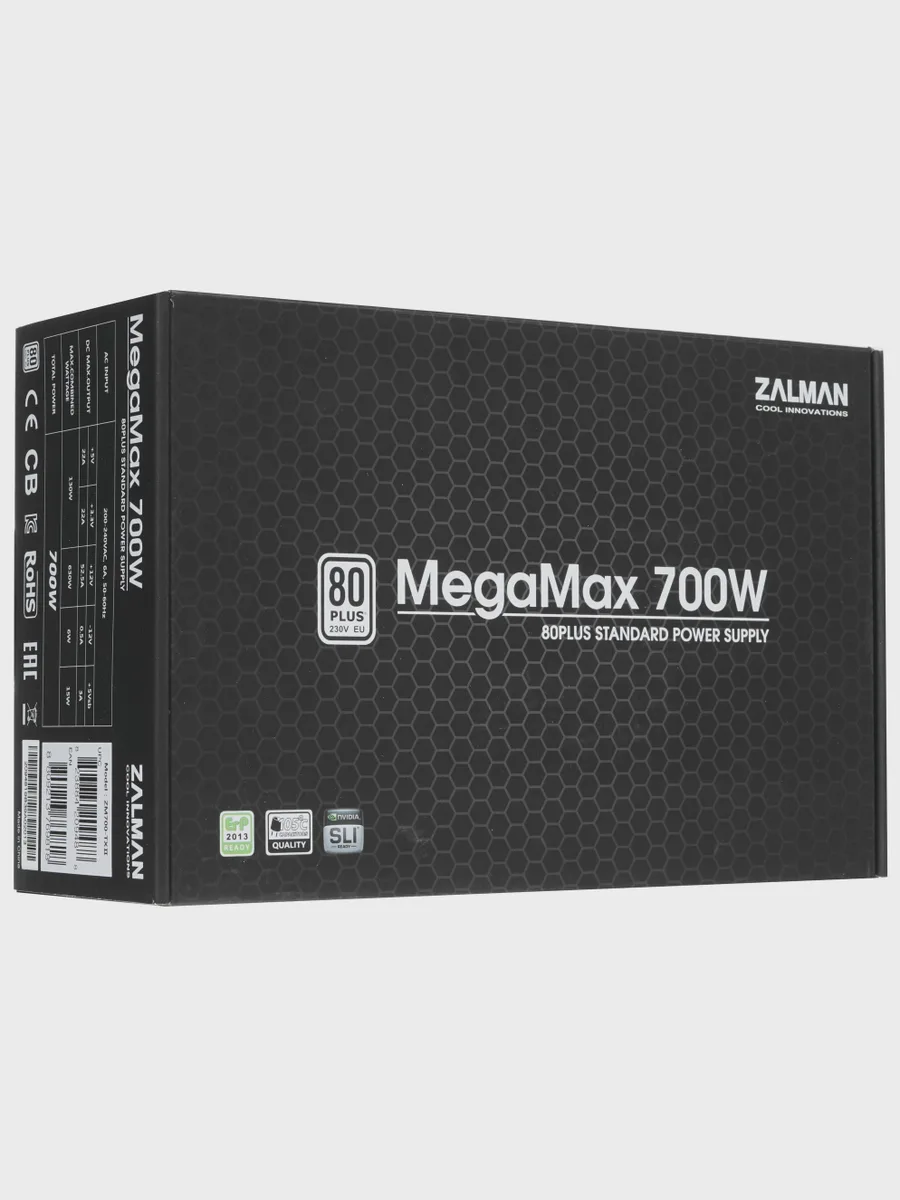 Блок питания ZALMAN MegaMax (TXll) 700W 700 Вт — фото 7 из 7