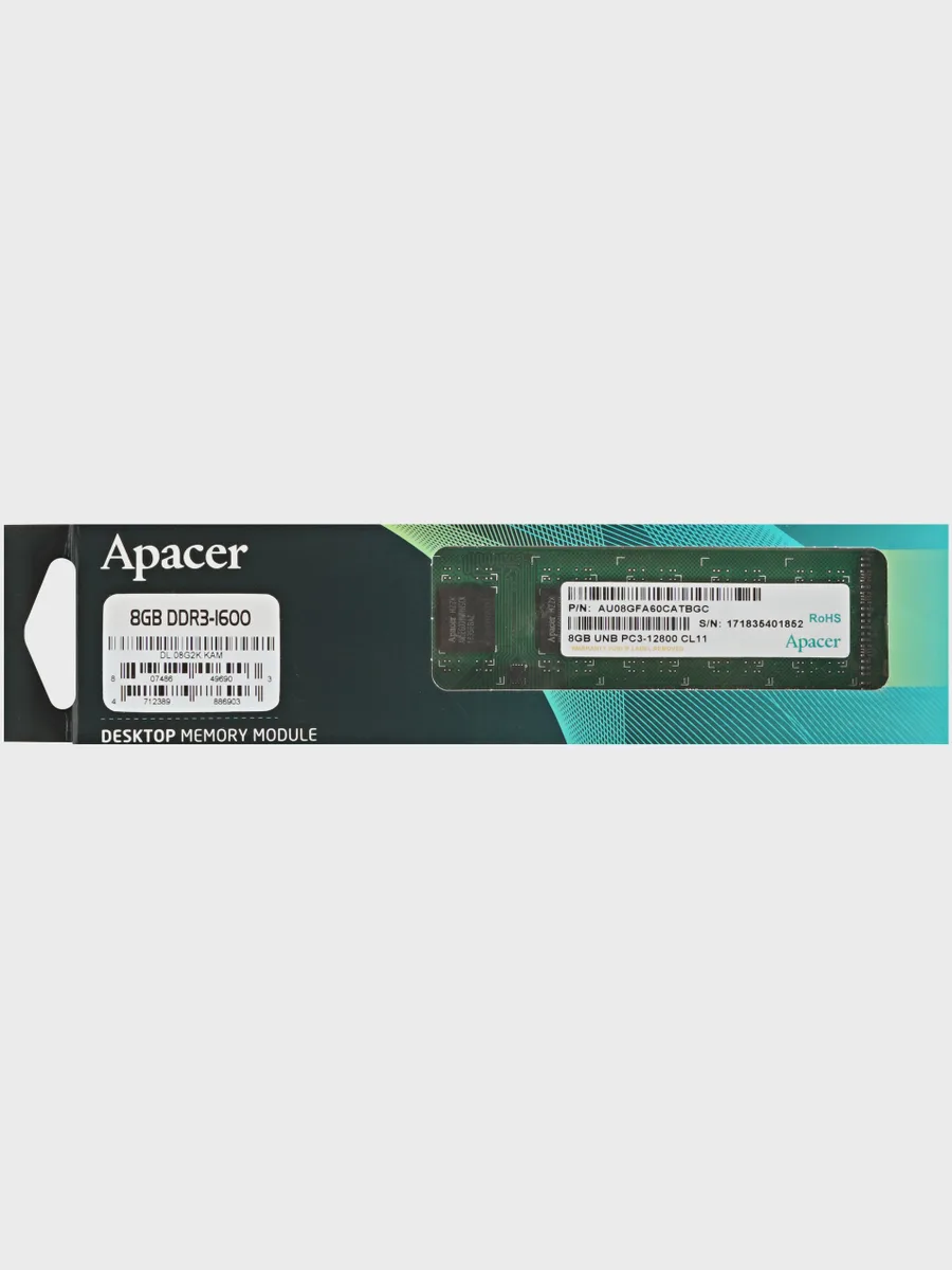 Оперативная память Apacer 8 ГБ — фото 4 из 4
