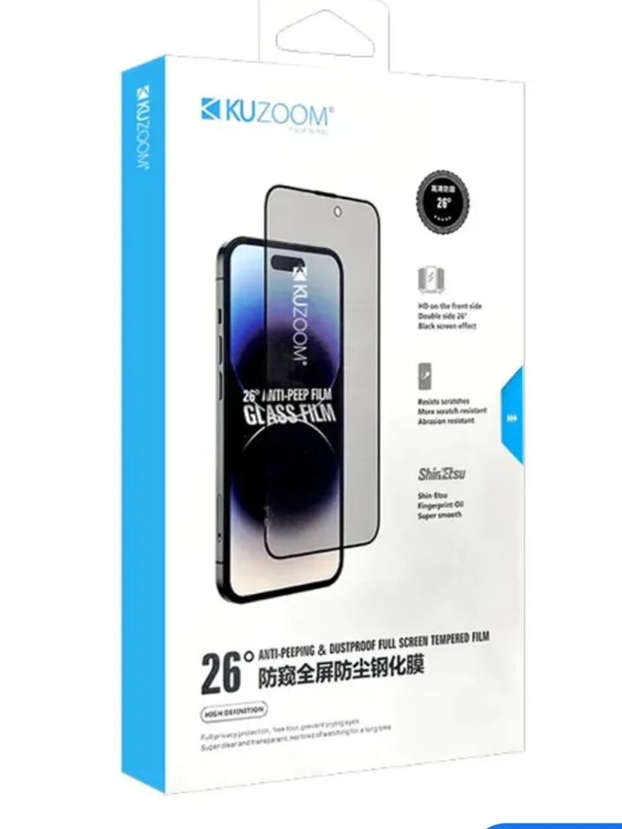 Стекло Kuzoom HD Corning Glass Film серия от 14 до 16 IP — фото 1 из 1