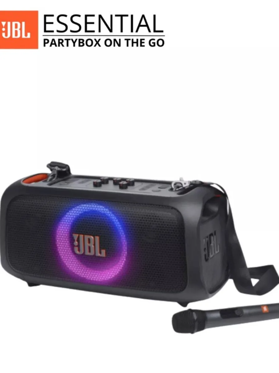 Портативная акустика Колонка JBL Party Box On The-Go ESSENTIAL 2m — фото 2 из 2
