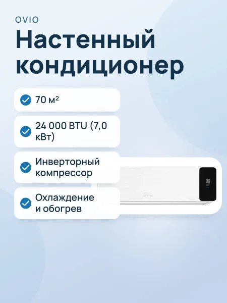 Фото товара Кондиционер: Ovio CSDC-24DN1 Inverter