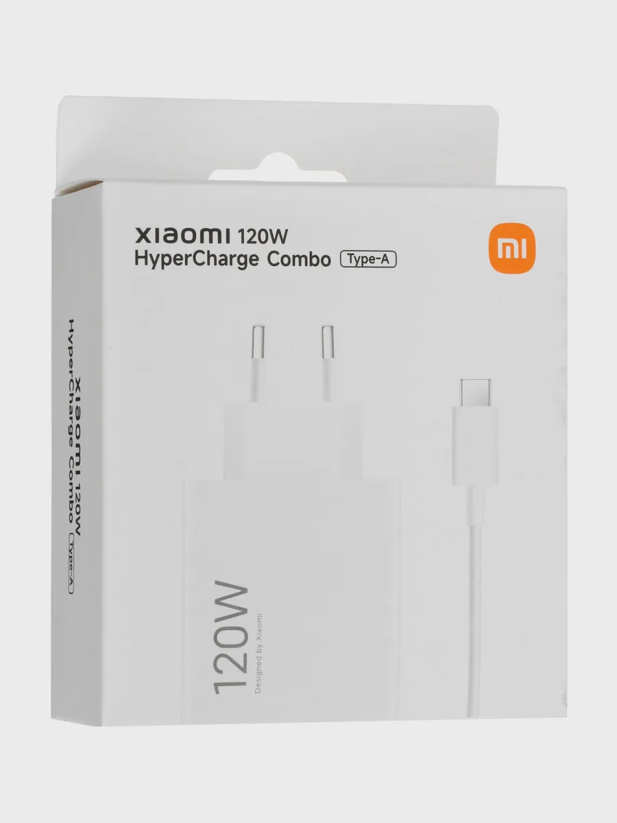 Сетевое зарядное устройство Xiaomi 120W HyperCharge Combo (Type-A) 6 А 120 Вт USB Type-C — фото 9 из 11