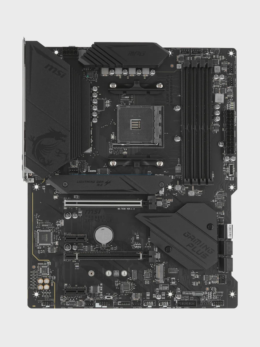 Материнская плата MSI MPG B550 GAMING PLUS, AM4, Standard-ATX — фото 3 из 9
