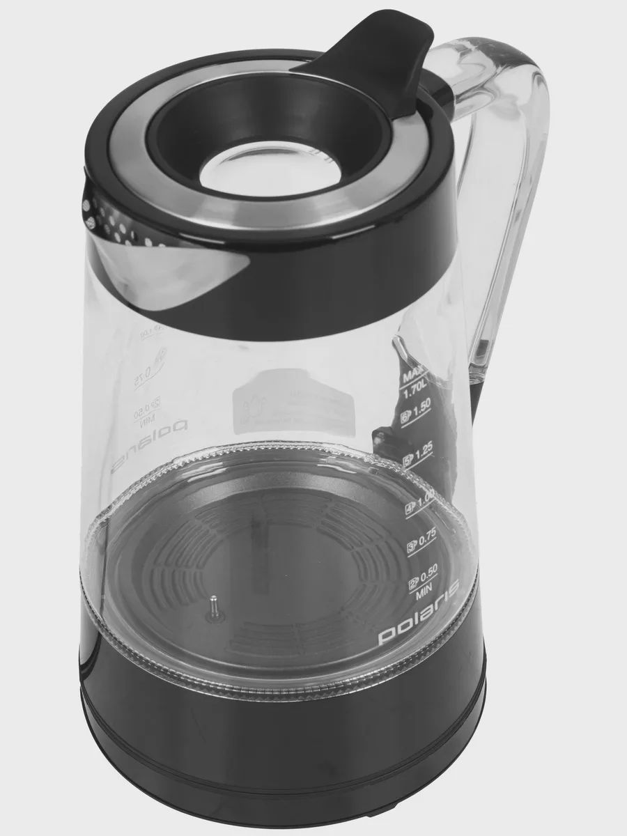 Электрочайник Polaris PWK 1715CGLD Wi-Fi IQ Home, черный, 1.7 л, 2200 Вт — фото 11 из 11