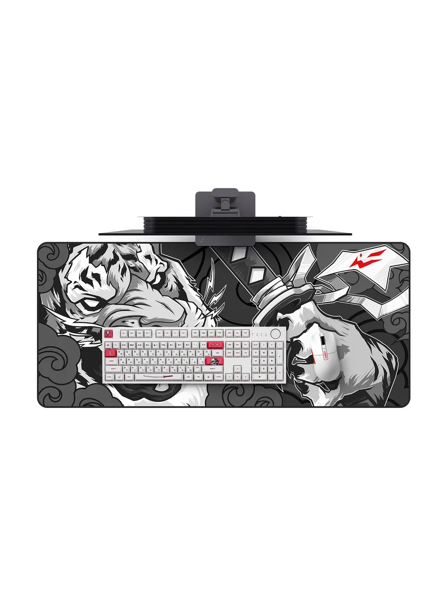 Коврик ARDOR GAMING GM-XL Asia Tiger Black and White (XL) — фото 7 из 8
