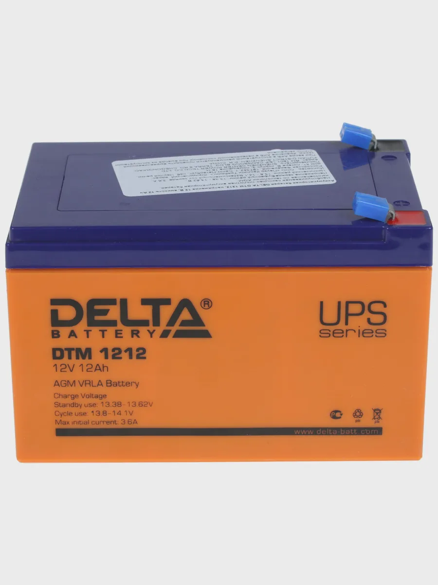Аккумуляторная батарея для ИБП Delta DTM 1212 — фото 3 из 6