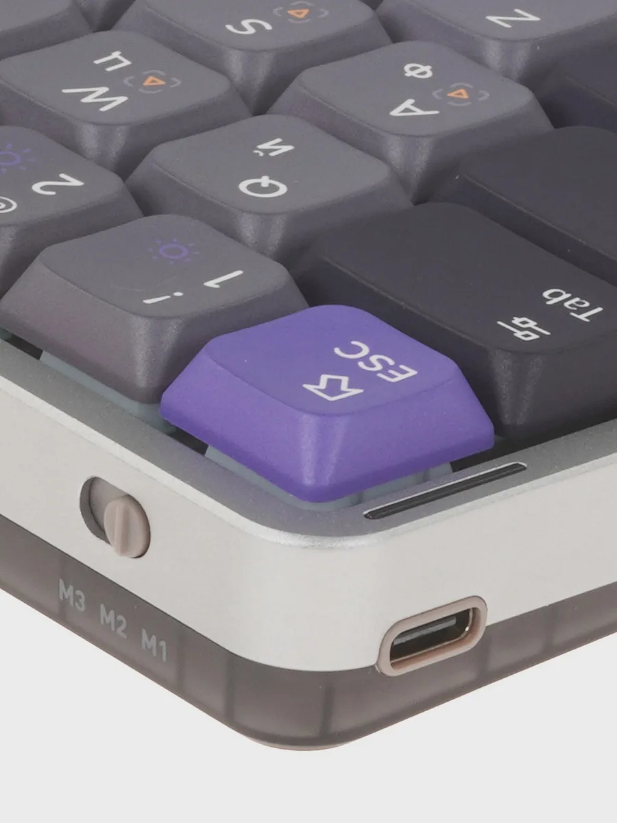 Клавиатура NuPhy Air60 HE, USB Type-A, серый — фото 9 из 11