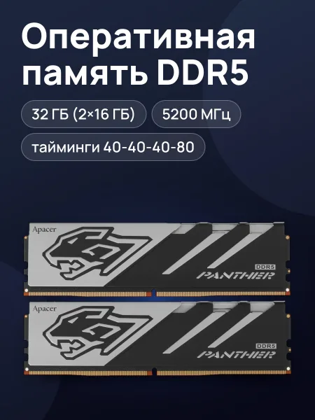 Фото товара Оперативная память Apacer Panther 32 ГБ