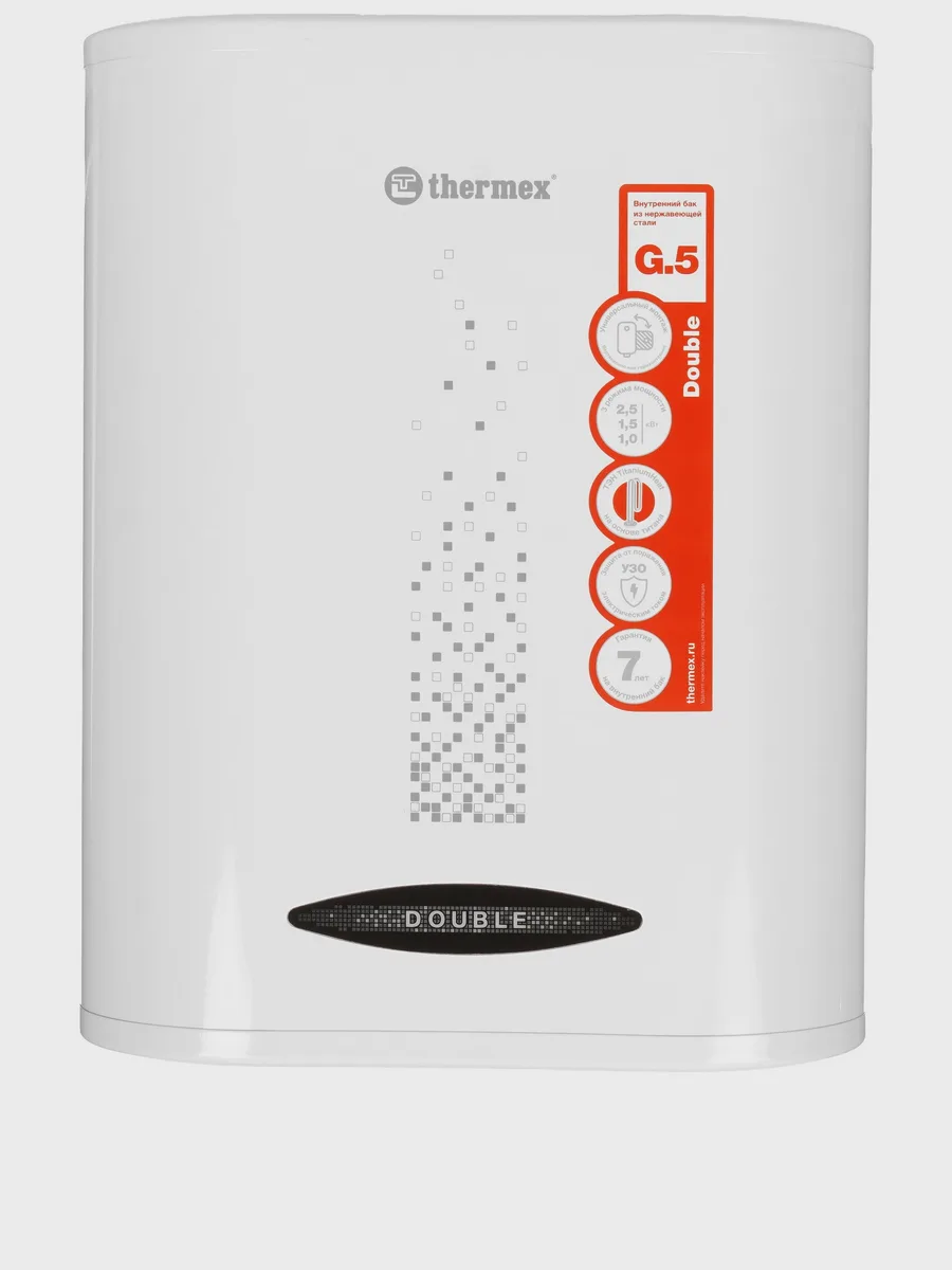 Накопительный водонагреватель электрический Thermex Double 30 — фото 3 из 11