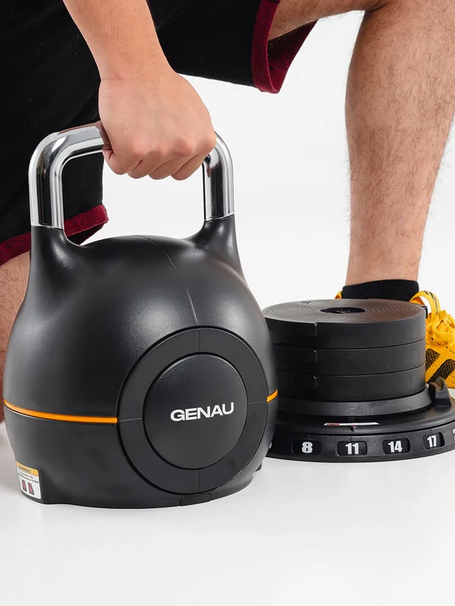 Гиря регулируемая 20 кг Genau Best Kettlebell — фото 3 из 9