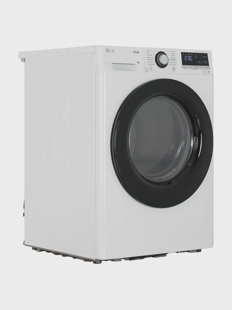 Сушильная машина LG DC90V3V6W белый — фото 3 из 11