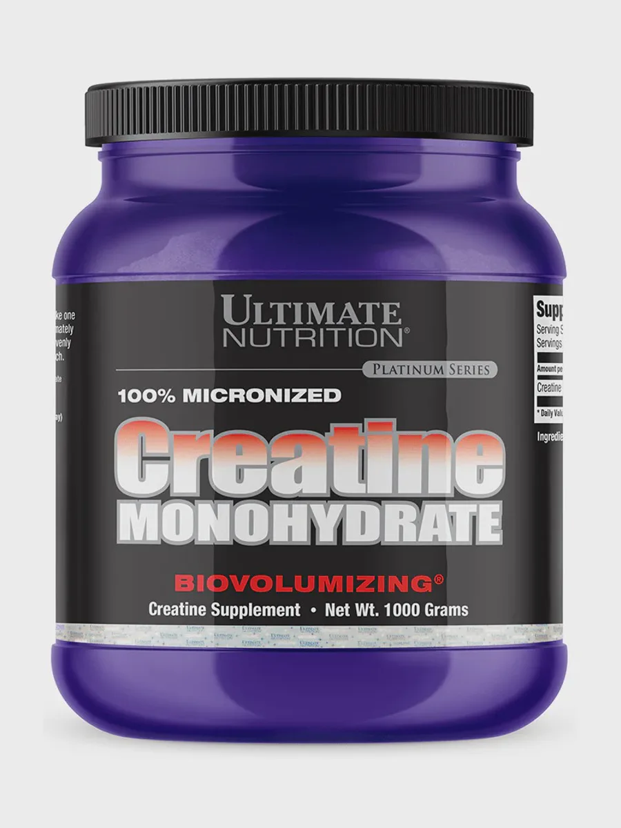 Креатин моногидрат Ultimate Nutrition 1кг. — фото 2 из 3