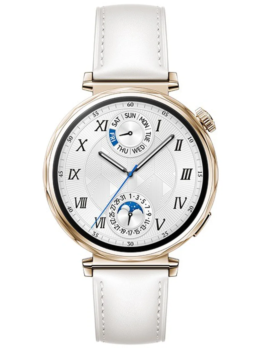 Смарт-часы Huawei Watch GT 5 41 мм золотистый-белый — фото 3 из 5