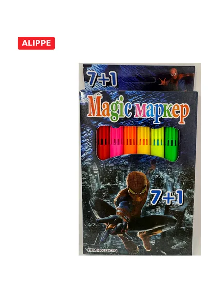 Фото товара Фломастер 7+1цветов Magic маркер 129-7