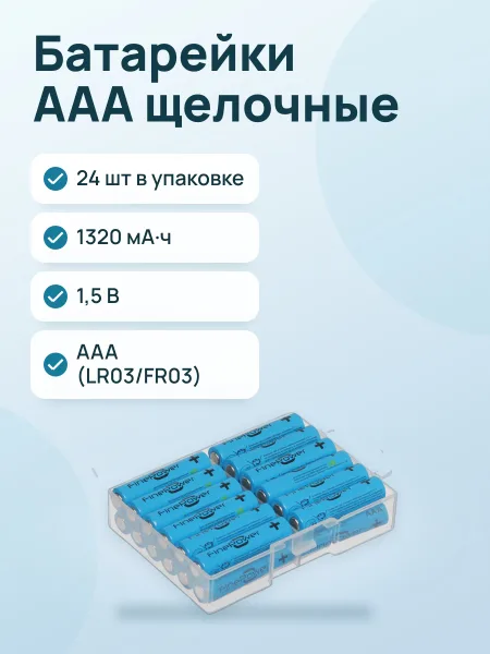 Фото товара Батарейка FinePower AAA / AAA (LR03/FR03)